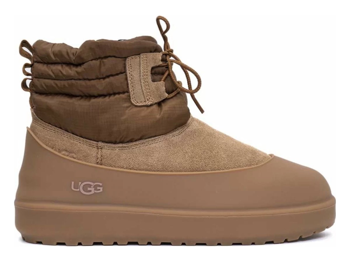UGG Classic Mini Lace-up Weather Chestnut — вид «сбоку»