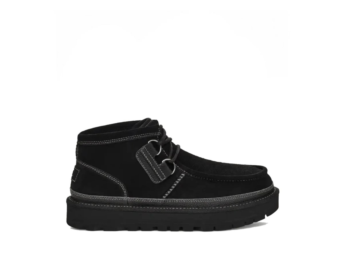 UGG Hayden Moc Chukka Black — вид «сбоку»