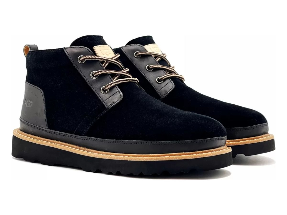 UGG Neumel Gentleman Triple Black — вид «сбоку»