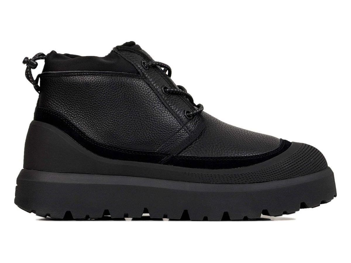 UGG Neumel Hybrid Leather Black — вид «сбоку»