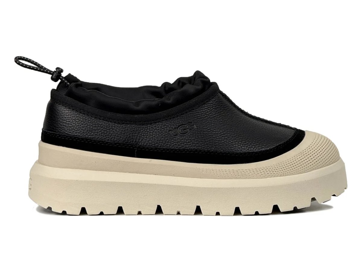 UGG Tasman Hybrid Leather Black — вид «сбоку»