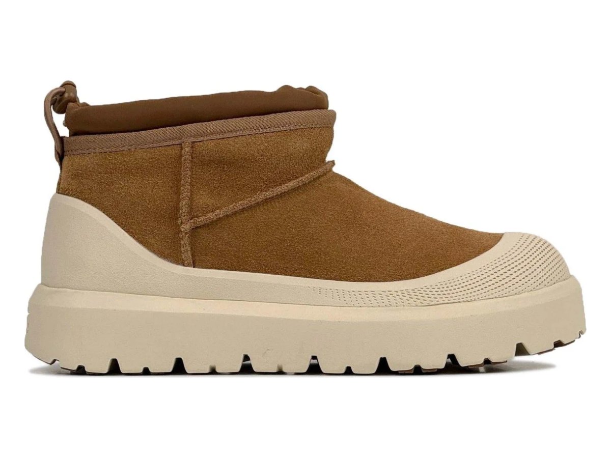 UGG Ultra Mini Hybrid Chestnut Whitecap — вид «сбоку»