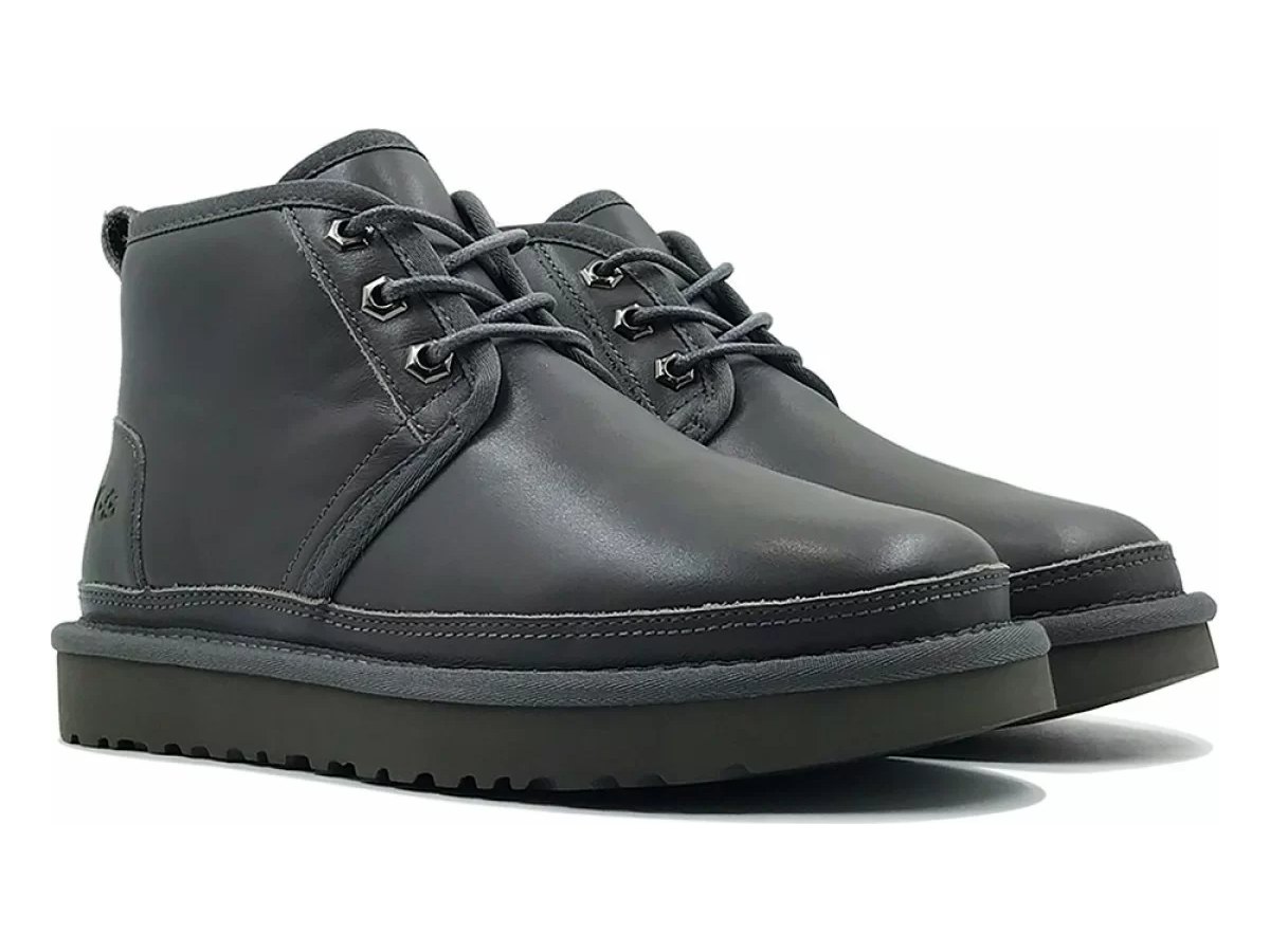 UGG Neumel Leather Grey — вид «сбоку»