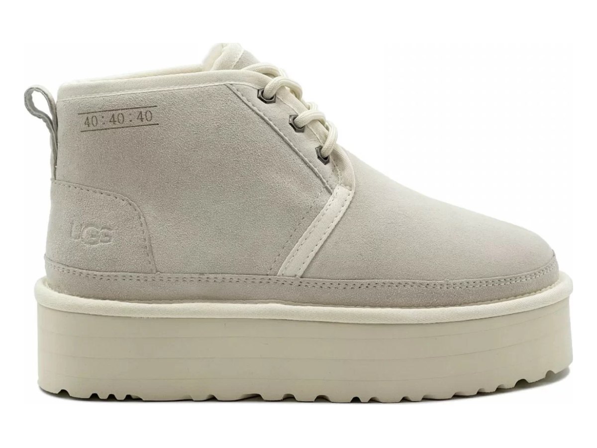 UGG Neumel Platform Beige — вид «сбоку»
