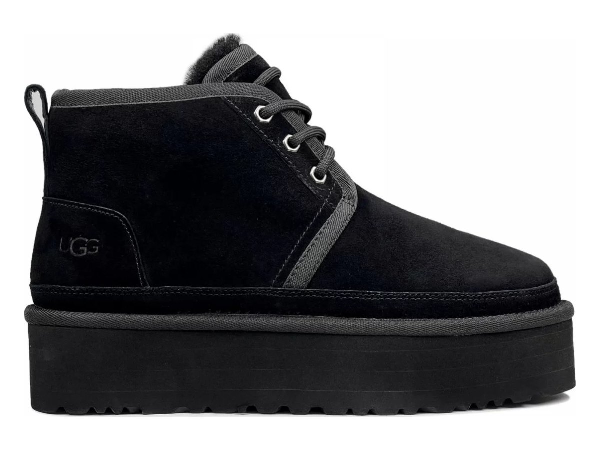 UGG Neumel Platform Black — вид «сбоку»