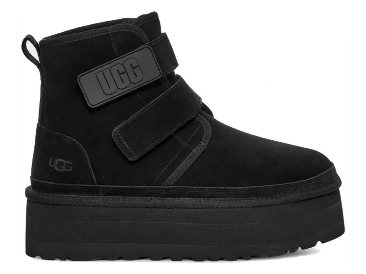 UGG Neumel Platform Buckle Black — вид «сбоку»