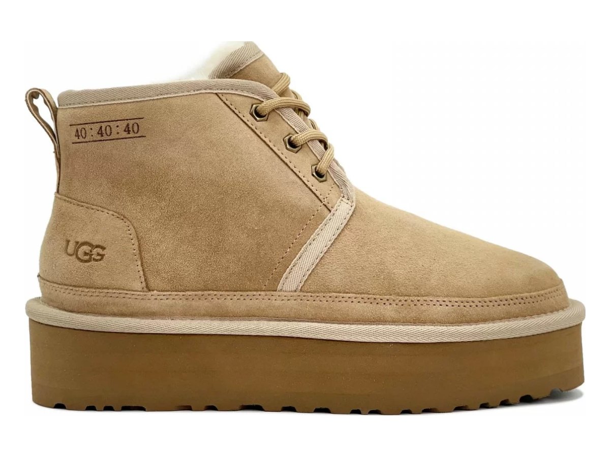 UGG Neumel Platform Sand — вид «сбоку»