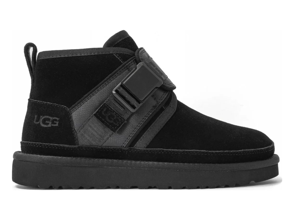 UGG Neumel Snapback Black — вид «сбоку»