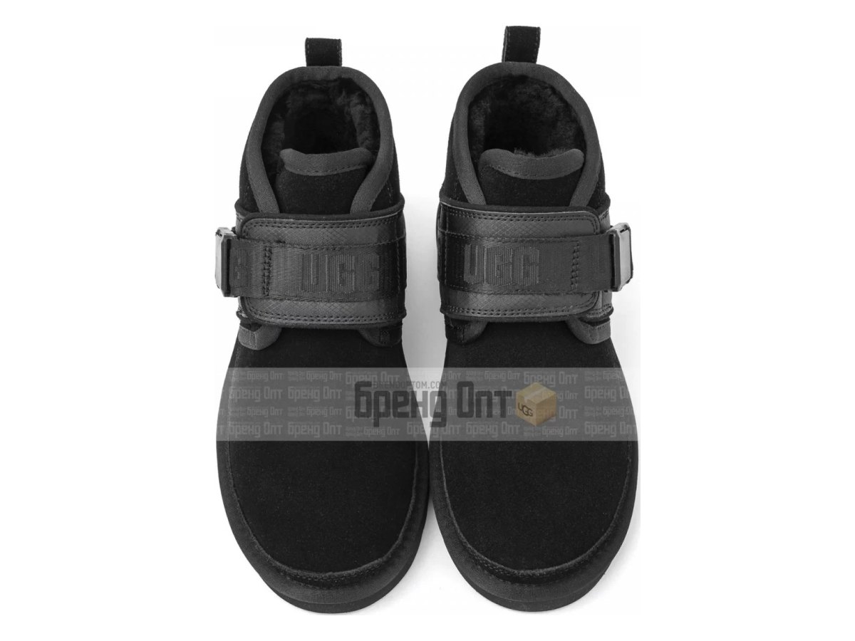 UGG Neumel Snapback Black — вид «сверху»