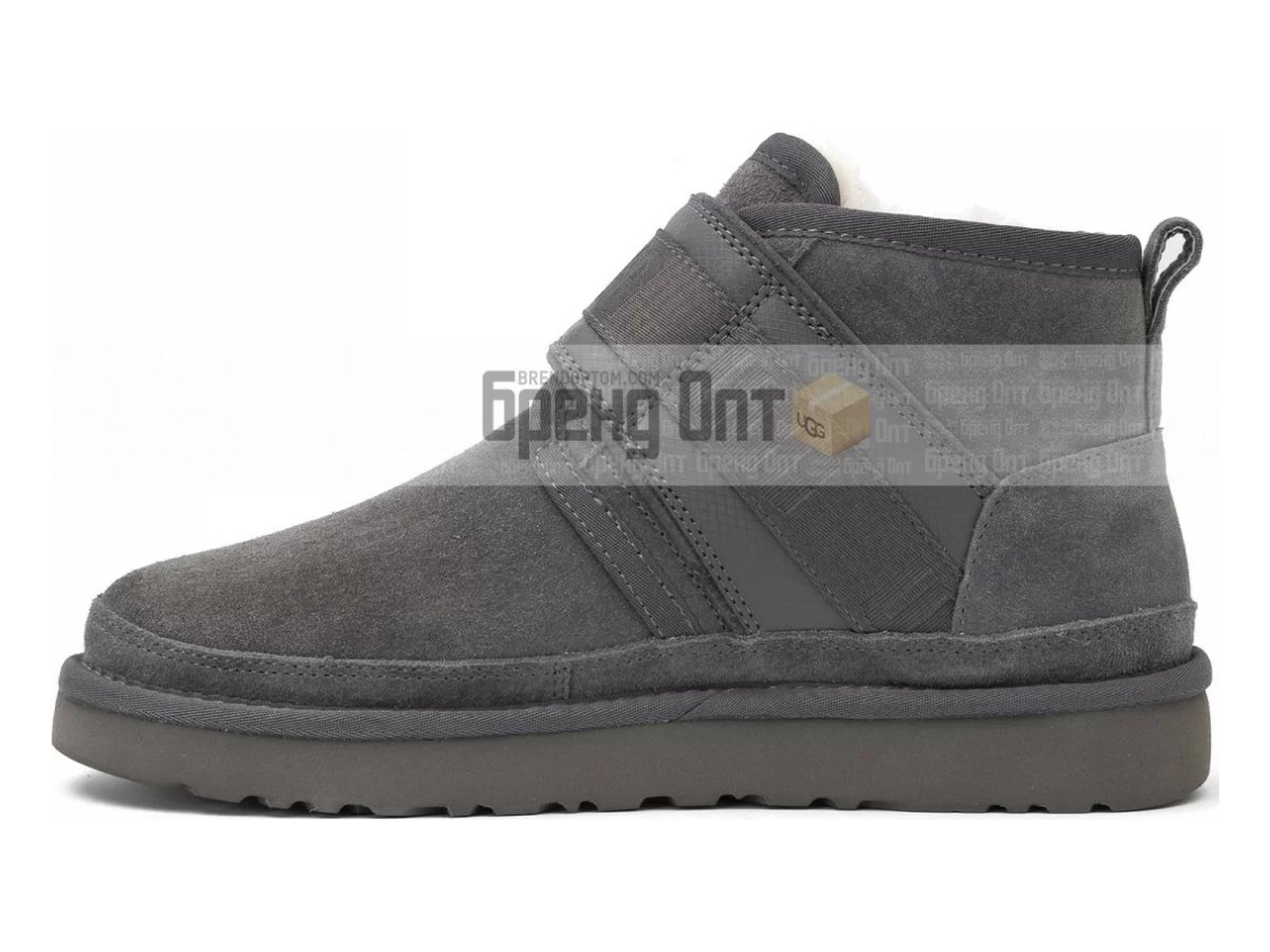 UGG Neumel Snapback Grey — вид «сзади»