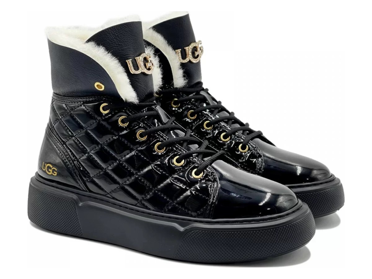 UGG Shanti Black — вид «сбоку»
