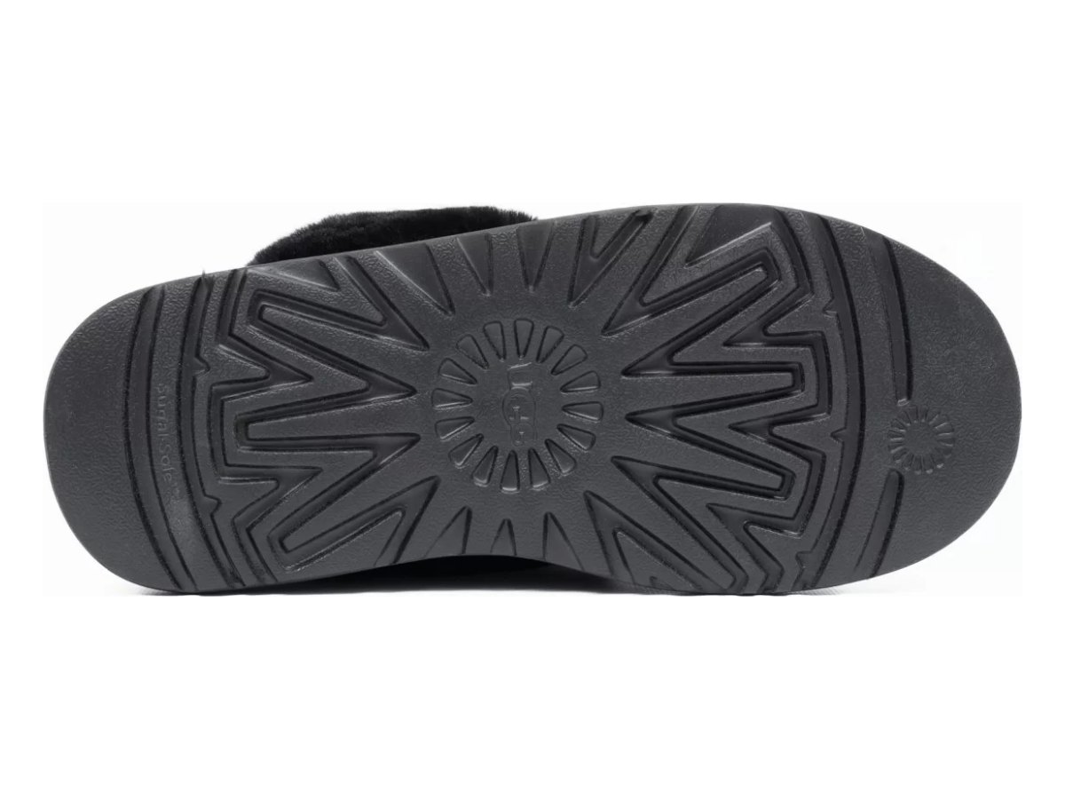 UGG Slippers Disquette Black — вид «подошва»