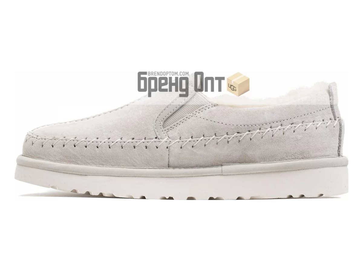UGG Stitch Slip On Beige — вид «спереди»