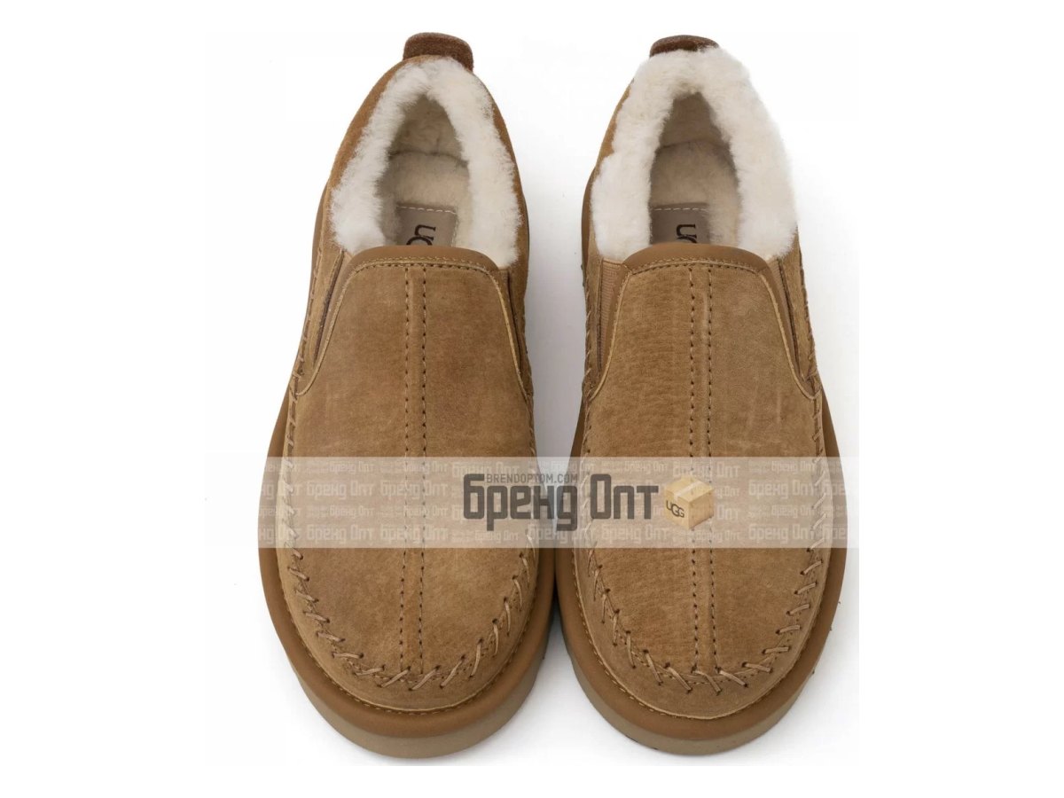 UGG Stitch Slip On Chestnut — вид «сверху»