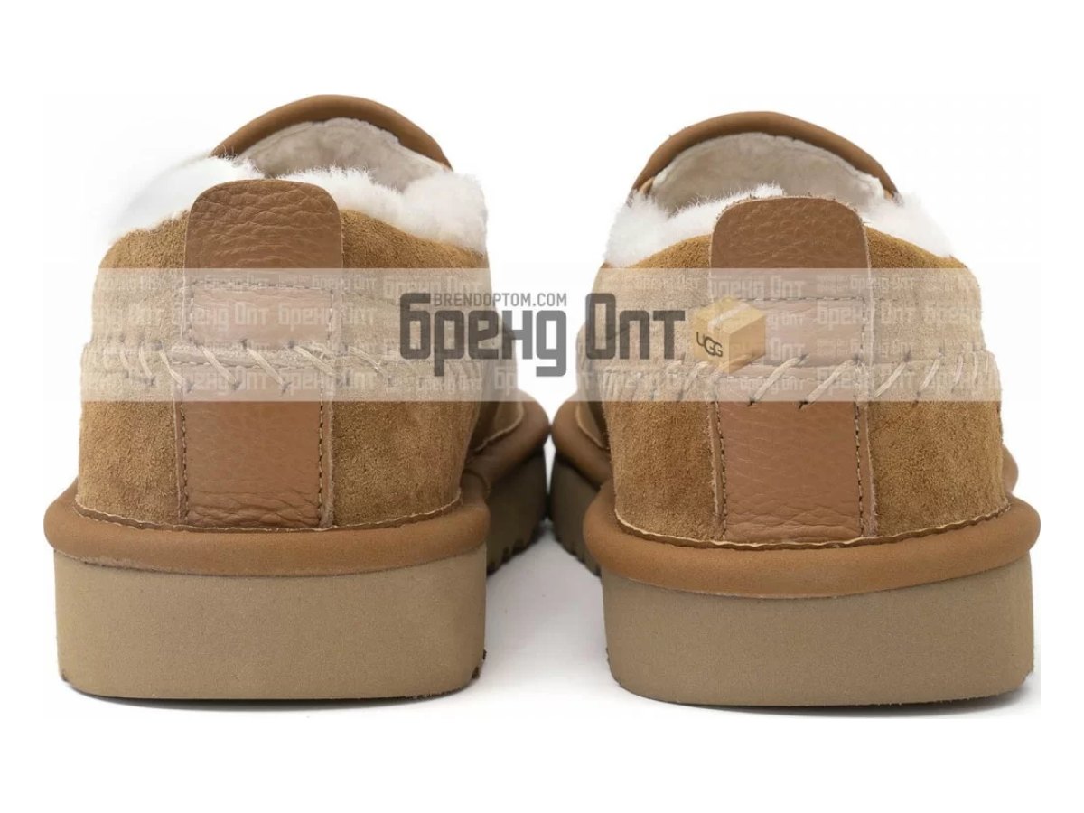 UGG Stitch Slip On Chestnut — вид «спереди»