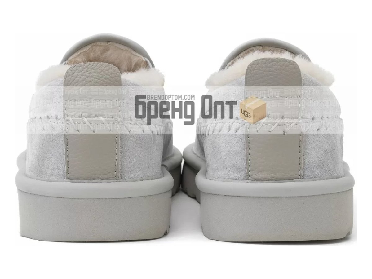 UGG Stitch Slip On Grey-Violet — вид «сзади»