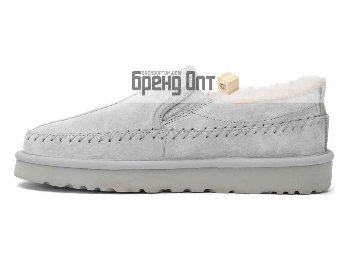 UGG Stitch Slip On Grey-Violet — вид «спереди»