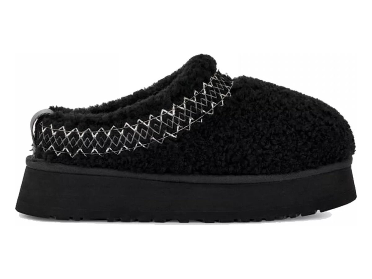 UGG Tazz Braid Black — вид «сбоку»