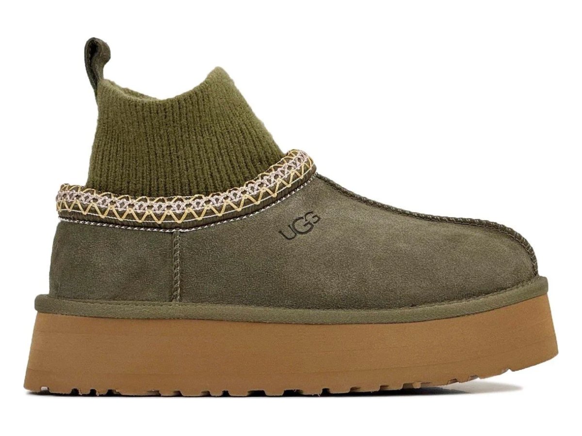 UGG Tazz Knit Platform Antilope — вид «сбоку»