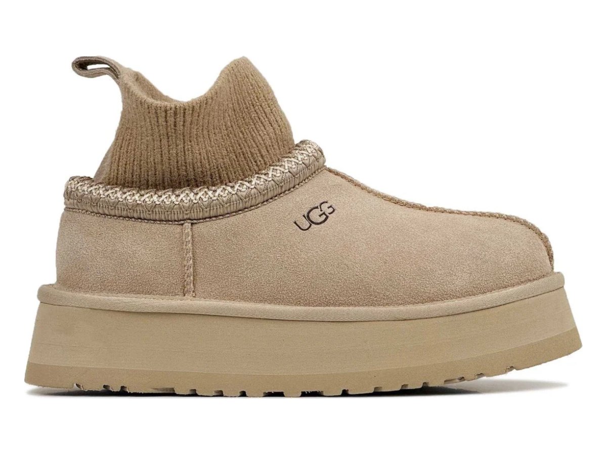 UGG Tazz Knit Platform Sand — вид «сбоку»