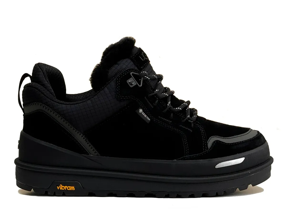 UGG Ugg Mens Lowmel Sneaker Guard GTX  Black — угги мужские кроссовки, цвет чёрный