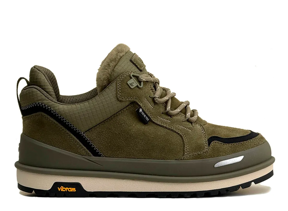 UGG Ugg Mens Lowmel Sneaker Guard GTX  Burnt Olive — угги мужские кроссовки, цвет оливковый