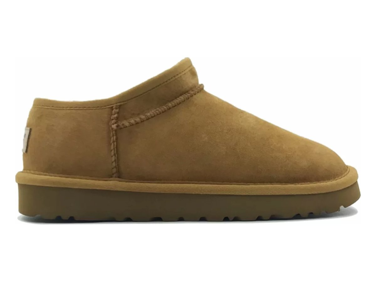 UGG Ultra Mini Tasman Chestnut — вид «сбоку»